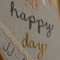 Custom Wedding Hoop- Ashleigh  - Thumbnail 1