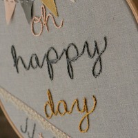 Custom Wedding Hoop- Ashleigh  - Thumbnail 2