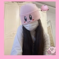 Cute Pink Japanese Anime Cartoon Cosplay Knit Hat Beanie  - Thumbnail 1