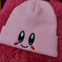 Cute Pink Japanese Anime Cartoon Cosplay Knit Hat Beanie  - Thumbnail 6