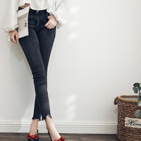 Korean Simple Bow Casual Shoes Fish Mouth Flat - Thumbnail 3
