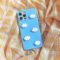 3D Blue Cloud iPhone Case (I7-I13) - Thumbnail 1