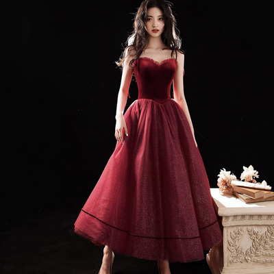 Cute tulle short prom dress cocktail dress - Thumbnail 1