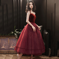 Cute tulle short prom dress cocktail dress - Thumbnail 1