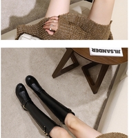 Fashion Autumn Winter Women Boots Med Heels  - Thumbnail 3