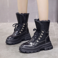 Winter Women Mid-calf Waterproof Snow Boots - Thumbnail 6
