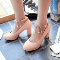  Strap High Heels Crystal Wedding Shoes Bridesmaid - Thumbnail 3