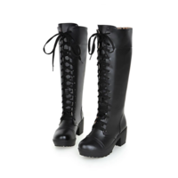  Knee High Boots Femme Thigh Ladies Winter - Thumbnail 2