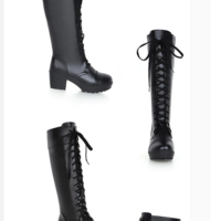  Knee High Boots Femme Thigh Ladies Winter - Thumbnail 4