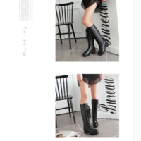  Knee High Boots Femme Thigh Ladies Winter - Thumbnail 6