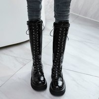 Fashion Fur Winter Boots Women Shoes - Thumbnail 4