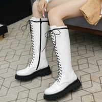 Fashion Fur Winter Boots Women Shoes - Thumbnail 1
