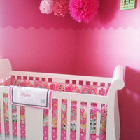 Paper Poms | Lanterns | Baby Mobile | Nursery Decor - Thumbnail 1