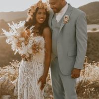 Vintage Mermaid Sweetheart Lace Wedding Dresses - Thumbnail 3