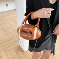 New retro rugby shoulder messenger bag - Thumbnail 8