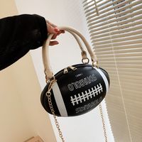 New retro rugby shoulder messenger bag - Thumbnail 5