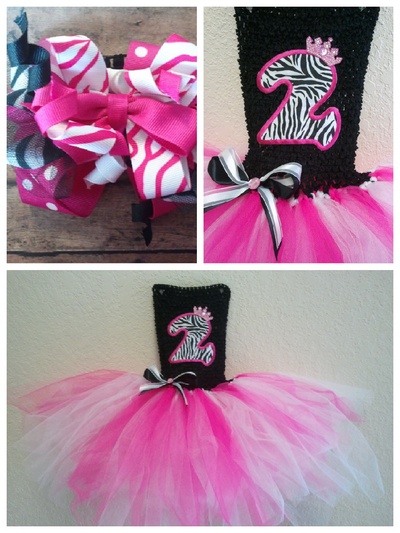 2nd Birthday Bash Tutu Dress