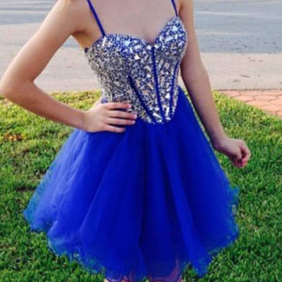 Sp1904,cheap a line sleeveless sweetheart tulle short mini homecoming dress