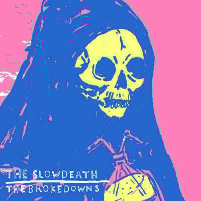 The slow death / the brokedowns split 7" cccp 175-7 - Thumbnail 2
