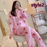 New strawberry fruit pajamas - Thumbnail 2