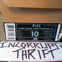 FTC Finally Nike SB Dunks Size 10 - Thumbnail 2
