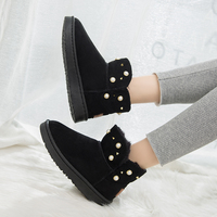 Winter Women Fur Snow Boots New Casual  - Thumbnail 4