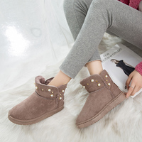Winter Women Fur Snow Boots New Casual  - Thumbnail 1