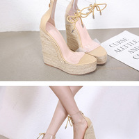 Ankle Strap Sandals Comfortable Slippers Ladies  - Thumbnail 5