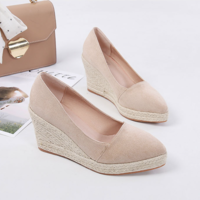 Spring And Autumn New Style Splicing High Thick - Thumbnail 1