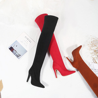  Thigh High Boots Sexy Over The Knee Boots Fashion  - Thumbnail 6