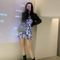 Fashion Lace up High Heels Mid Calf Black Round - Thumbnail 7