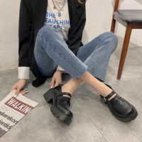 Spring Autumn New Leather Pumps Shoes  - Thumbnail 3