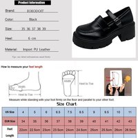 Spring Autumn New Leather Pumps Shoes  - Thumbnail 7