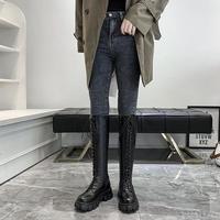 Knight Boots Women Knee High Long Square  - Thumbnail 4