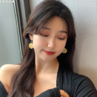 Earrings Lovely Lemon Fruit Han Edition Style - Thumbnail 3