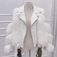 Winter Women Faux Fox Fur Coat Korean Loose - Thumbnail 2