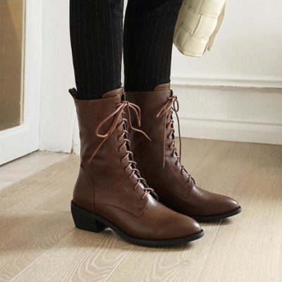 Martin boots women versatile british style - Thumbnail 2