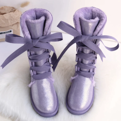 Waterproof women shoes boots fashion long