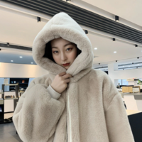  Rex Rabbit Fur Grass Loose Medium Length - Thumbnail 4