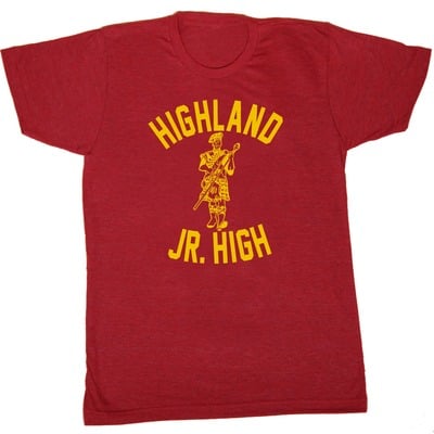 Men's - highland jr. high t-shirt