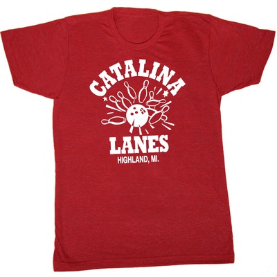 Men's - catalina lanes t-shirt