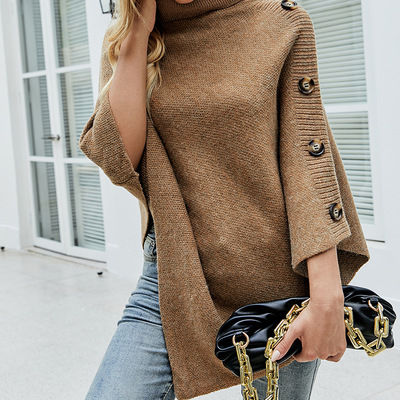 Oversized turtleneck jumper knitwear holiday 