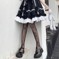 Black Fishnet Stockings Ins Style Hosiery - Thumbnail 3