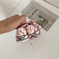  Hand Painted Graffiti Bloodstain Flats - Thumbnail 1