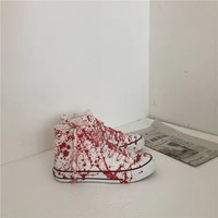  Hand Painted Graffiti Bloodstain Flats - Thumbnail 7