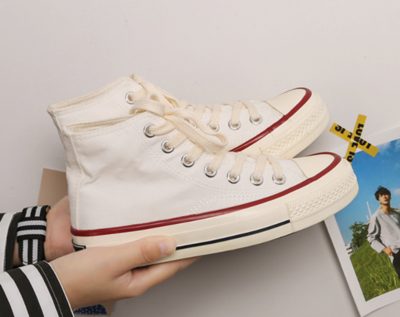 High Top Women Canvas Shoes Fashion