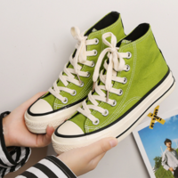 High Top Women Canvas Shoes Fashion - Thumbnail 2