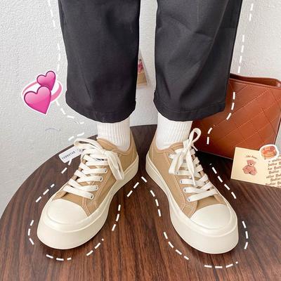 Korean spring casual basket flat tennis