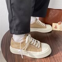 Korean Spring Casual Basket Flat Tennis - Thumbnail 2