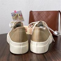 Korean Spring Casual Basket Flat Tennis - Thumbnail 4